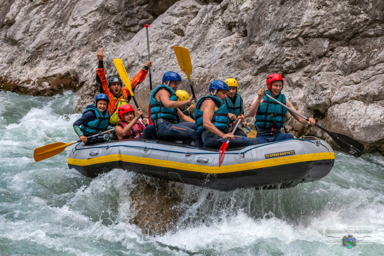 photo raft rafting verdon